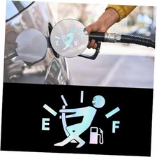 Funny Car Stickers, High Gas Consumption Decal Auto Fuel Tank Cover Colorful