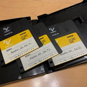 MSX2 Networkers Gift Disk #1 TAKERU Japanese