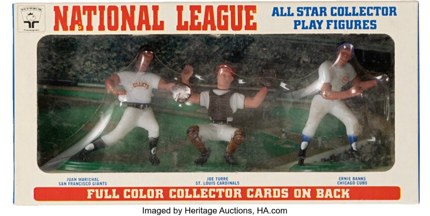 1970 Transogram Baseball Statues - Marichal Torre Banks Unopened ...