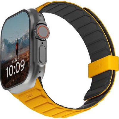 Armband für Smart Watch 49/46/45/44 mm UAG Uhrarmbänd Uhrbänd Bänd Gelb-Schwarz