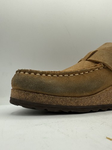 BIRKENSTOCK BUCKLEY CLOG WOMEN'S BROWN TEA SUEDE SZ 8.5 US/ 39 EU - Picture 10 of 12