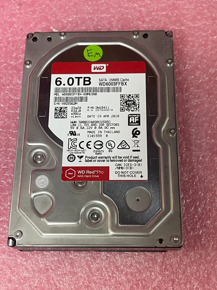 Western Digital 6TB Computer Internal Hard Disk Drives for sale | eBay