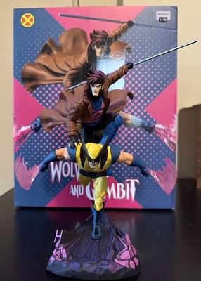 Iron Studios X-Men 97 Gambit & Wolverine 1:10 Limited Edition Statue 1/10