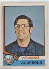 1974-75 O-Pee-Chee Al Arbour #91 HOF 0bg9