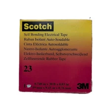 3M Scotch 23 Self-Bonding Electrical Tape 3/4" x 30ft