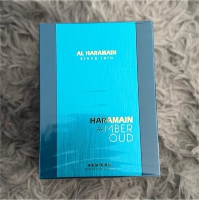 Al Haramain Amber Oud Aqua Dubai Extrait de Parfum Spray 2.0 fl oz Amber Oud