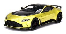 TSM Model 1:18 ASTON MARTIN V12 VANTAGE COSMOPOLITAN YELLOW TOP SPEED