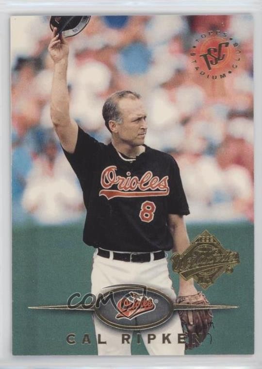 1995 Topps Stadium Club Super Teams World Series Cal Ripken Jr #1 HOF a8a