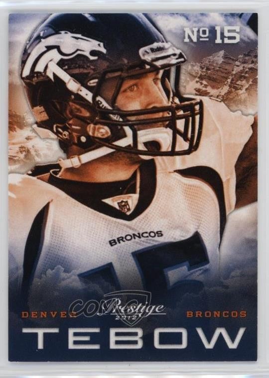 2012 Panini Prestige Tim Tebow 1065/1500 Tim Tebow #6 1ft2