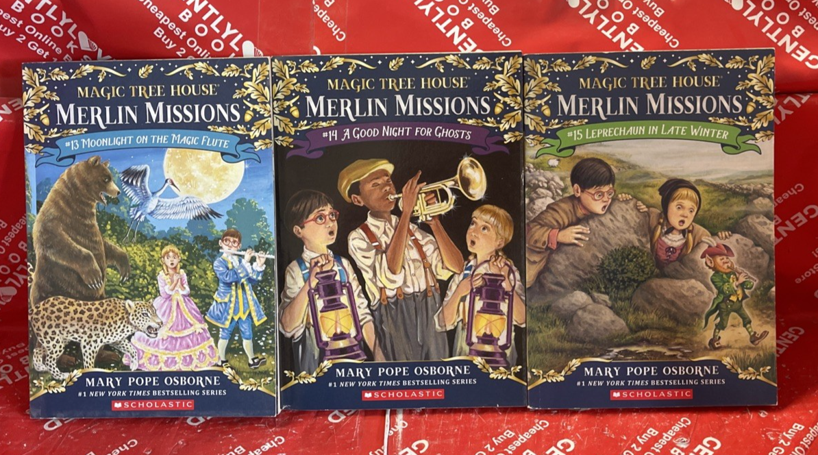 Lot of 26 Magic Tree House Merlin Mission Books- 1- 27-missing