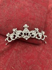Gorgeous Tiara with Cubic Zirconia Women's