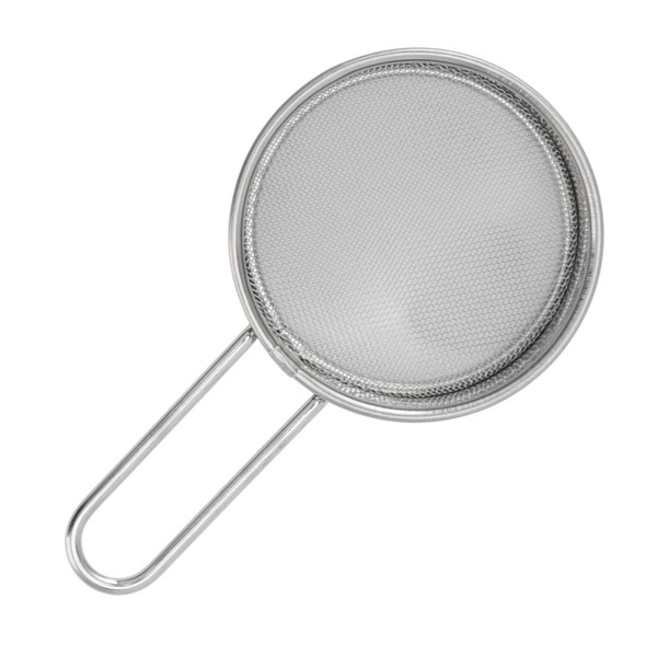 Flour Sieve Strainer 304 Stainless Steel Lightweight Easy Cleaning Ergonomic Set-image