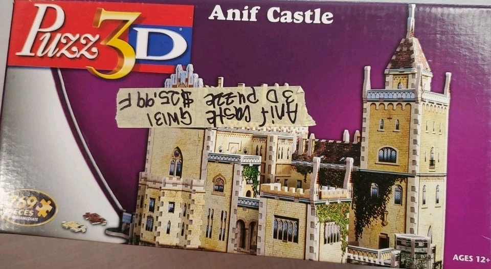 2011 Austrian Castle 3D Puzzle 769 Pieces  PuzzlePlex Advanced Level FREE SHIPPI - Image 4 of 4
