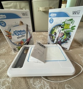 uDraw THQ Nintendo Wii uDraw GameTablet w/ Stylus Manual uDraw Studio + Doods