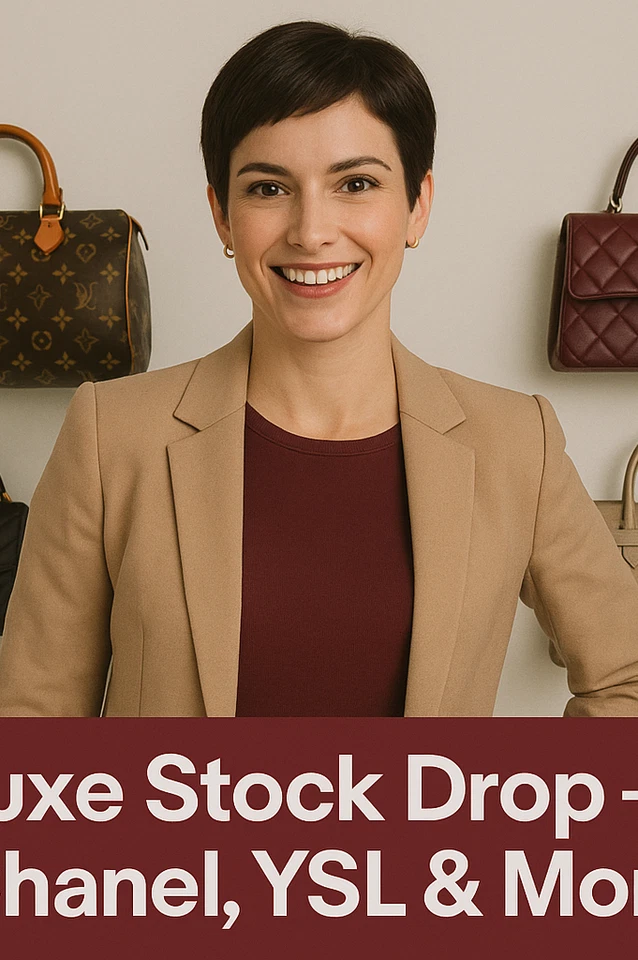 🎉 Luxe Stock Drop — LV, Chanel, YSL & More!