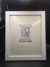 Philip Gray Fine Art Signed Print Lazy Days Ireland Cat In Window 8x10 Framed