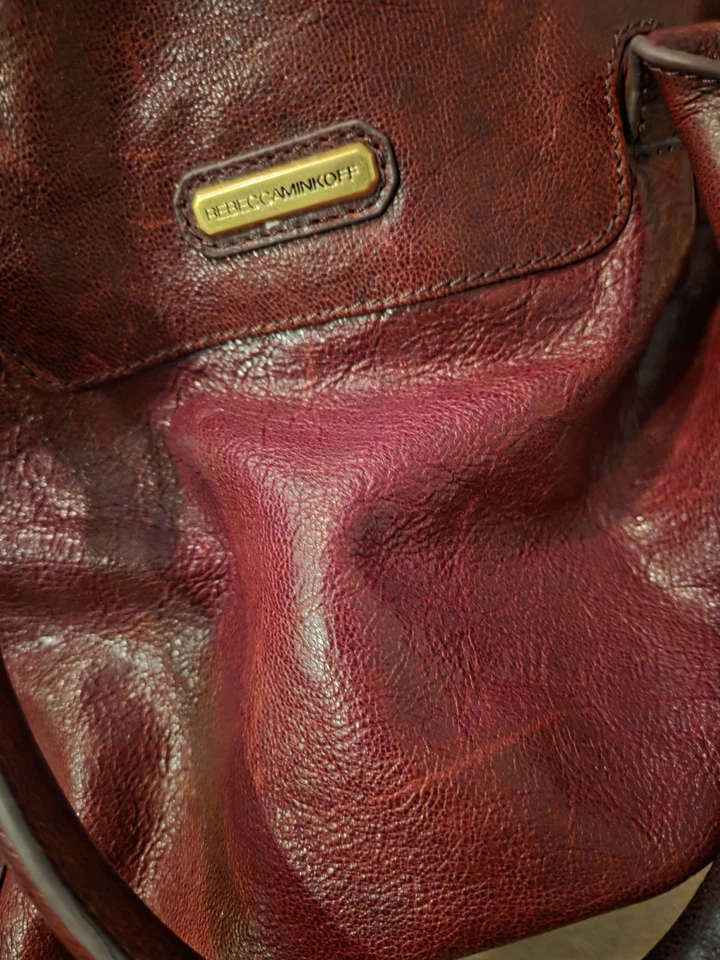 Bolso grande de cuero vintage Rebecca Minkoff con encanto. Bien hecho con excelentes herrajes  Foto 4 de 4