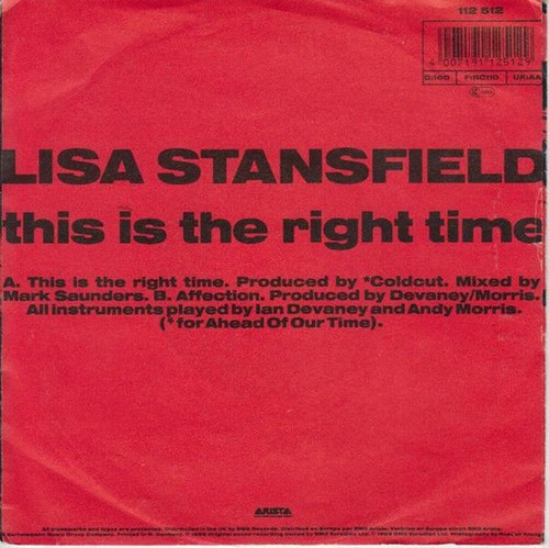 This Is The Right Time Lisa Stansfield Guter Zustand - Bild 2 von 6