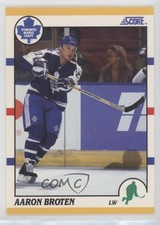 1990-91 Score Rookie & Traded Aaron Broten #21T q7c