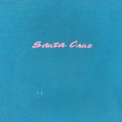 Vintage Jerzees 90s Adult XL Blue Single Stitch T Shirt Made In USA Santa Cruz - Picture 6 of 19