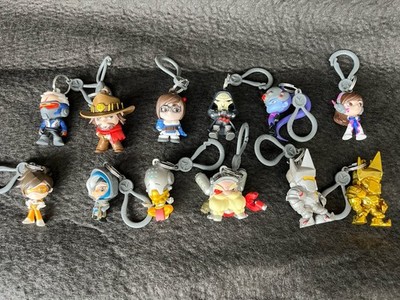 Blizzard Overwatch Backpack Hangers Series 1 COMPLETE SET with collector's box
