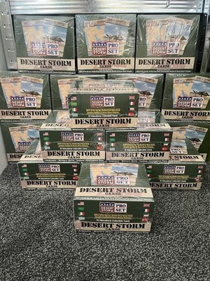 1991 Pro Set Desert Storm Preis pro Box