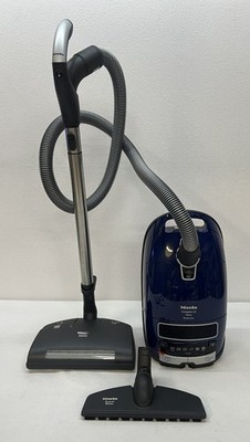 Miele Complete C3 SGJE0 Marin PowerLine Canister Vacuum Marine Blue Lightly Used