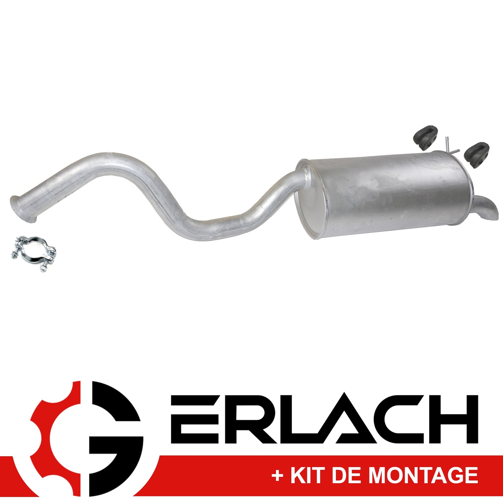 Pot d'échappement silencieux arrière 5945 Laguna 1 essence et diesel