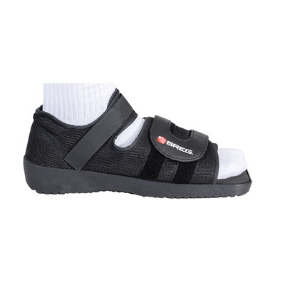 BREG Square Toe Post-Op / Trauma Shoe Medium | Walking Support Boot | Adjustable