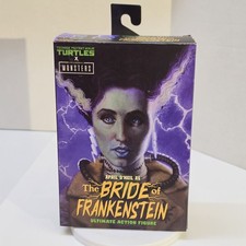 2022 NECA TMNT X MONSTERS April O   Neil As The Bride of Frankenstein Brand NEW