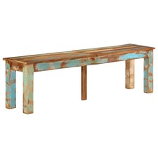 Bench 160x35x46 cm Solid Reclaimed Wood