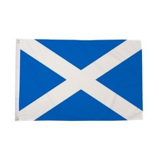 St. Andrew's Scotland Flag Light Blue | Scottish Saltire Banner | Fast Shipping