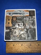 Printing Blocks “ Dingbats Variety “ Nice Collection Letterpress Blocks #111