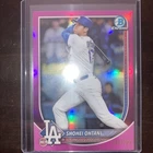 New Listing2025 Bowman Chrome Fuchsia Refractor #17 Shohei Ohtani Dodgers 048/299
