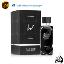 LATTAFA HAYAATI EDP 3.4 oz For Men Unisex Long-Lasting Fruity Musk