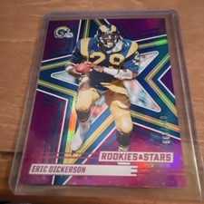 Panini Rookies & Stars 2025 Eric Dickerson #19 Purple /999 Los Angeles Rams NFL