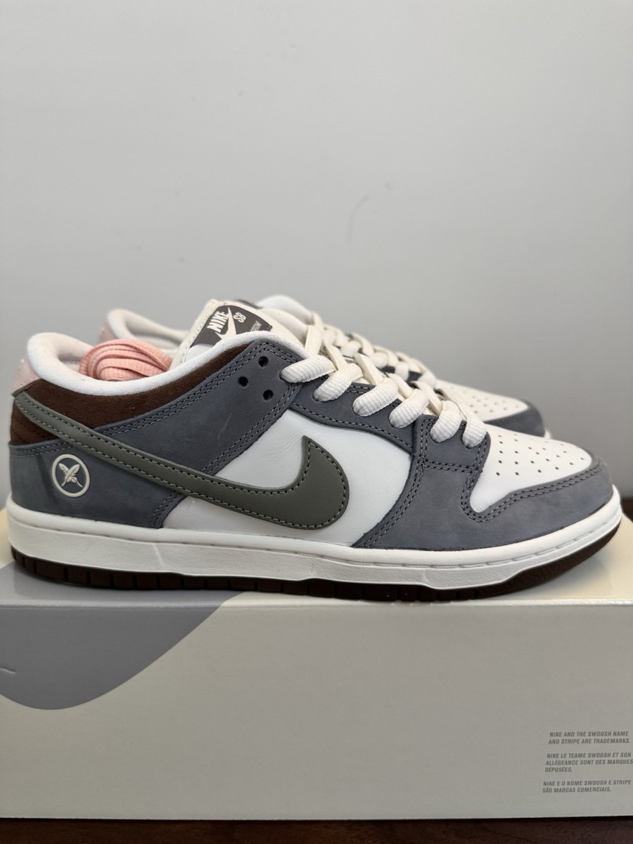 Brand New Men's Nike SB Dunk Low Yuto Horigome Grey White Skate