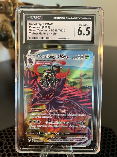 Corviknight VMAX graded CGC 6.5 for sale on eBay
