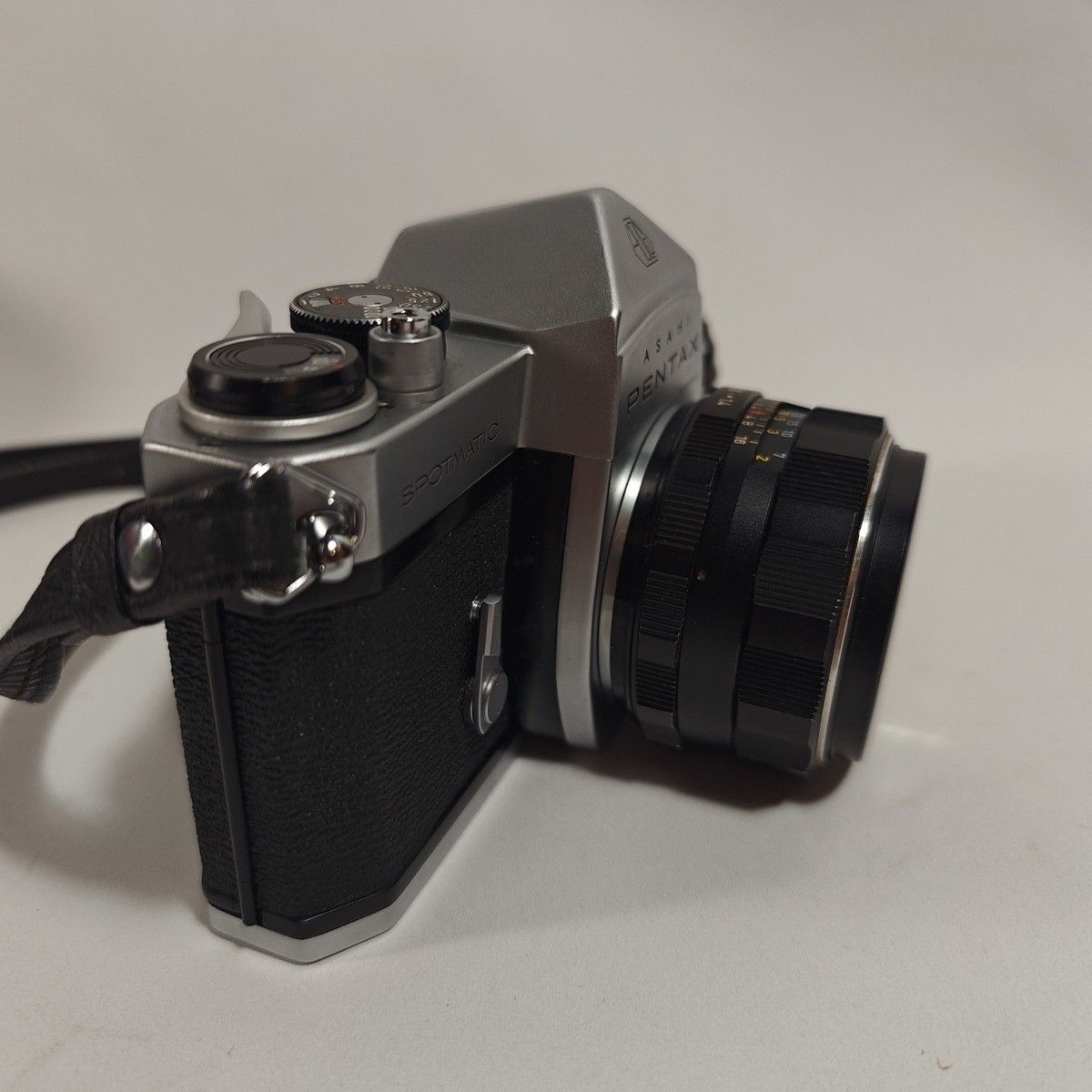 Asahi Pentax Spotmatic SP Film Camera 1:1.4/50 Lens From JAPAN W