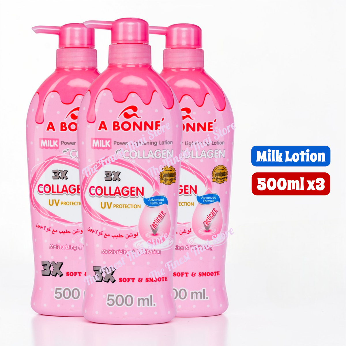 A Bonne Milk Power Soft & Smooth Lotion Plus Collagen Moisturizing