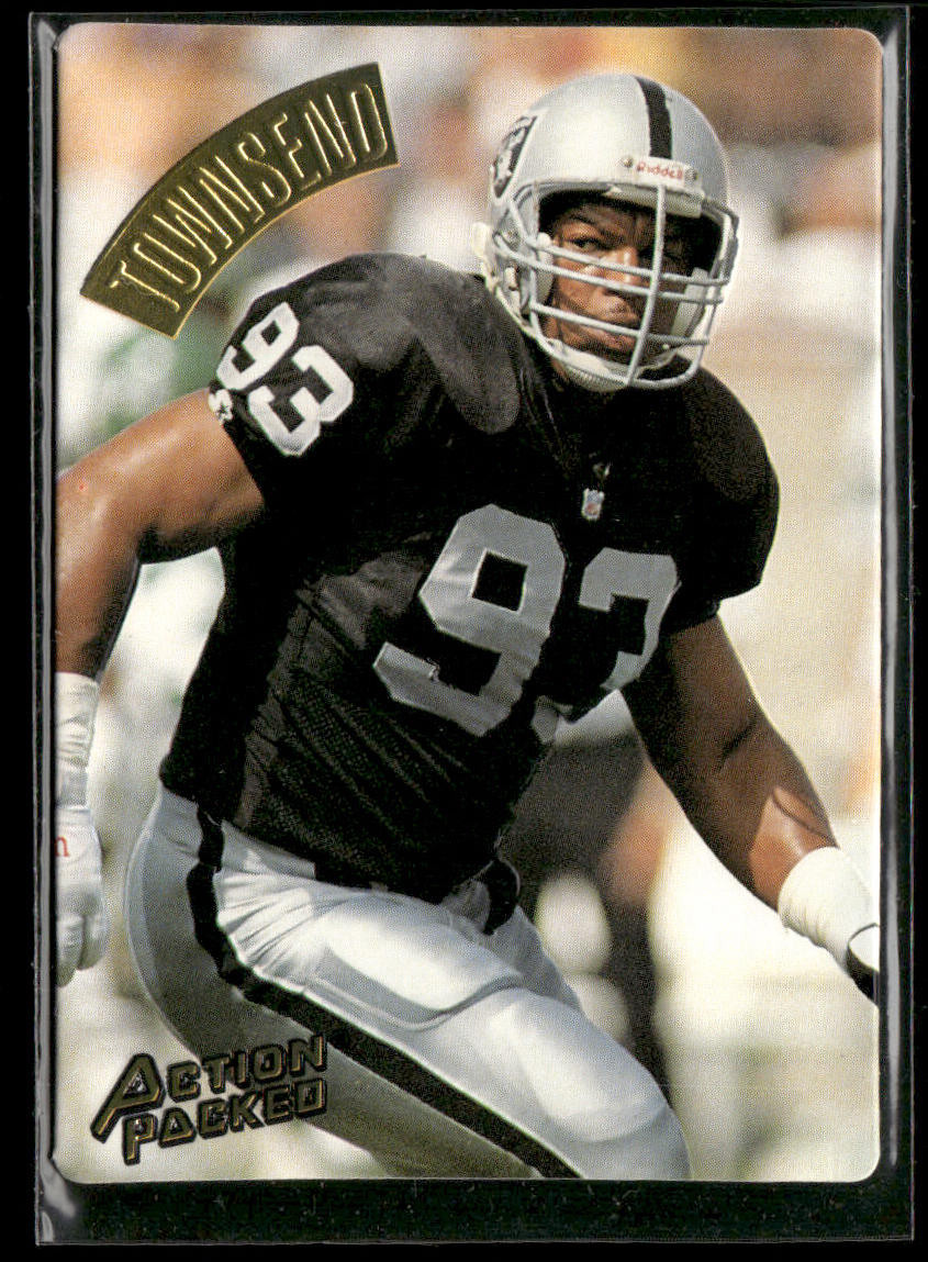 Greg Townsend 1994 Action Packed #60 Los Angeles Raiders