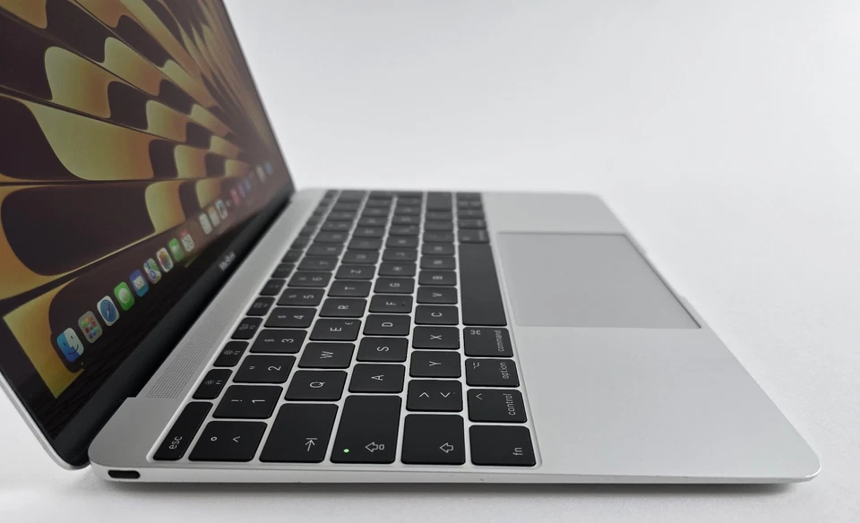 Apple MacBook 12'' (2017) m3-7Y32 256GB 8GB Silver Laptop A1534 #119 - Bild 2 von 4