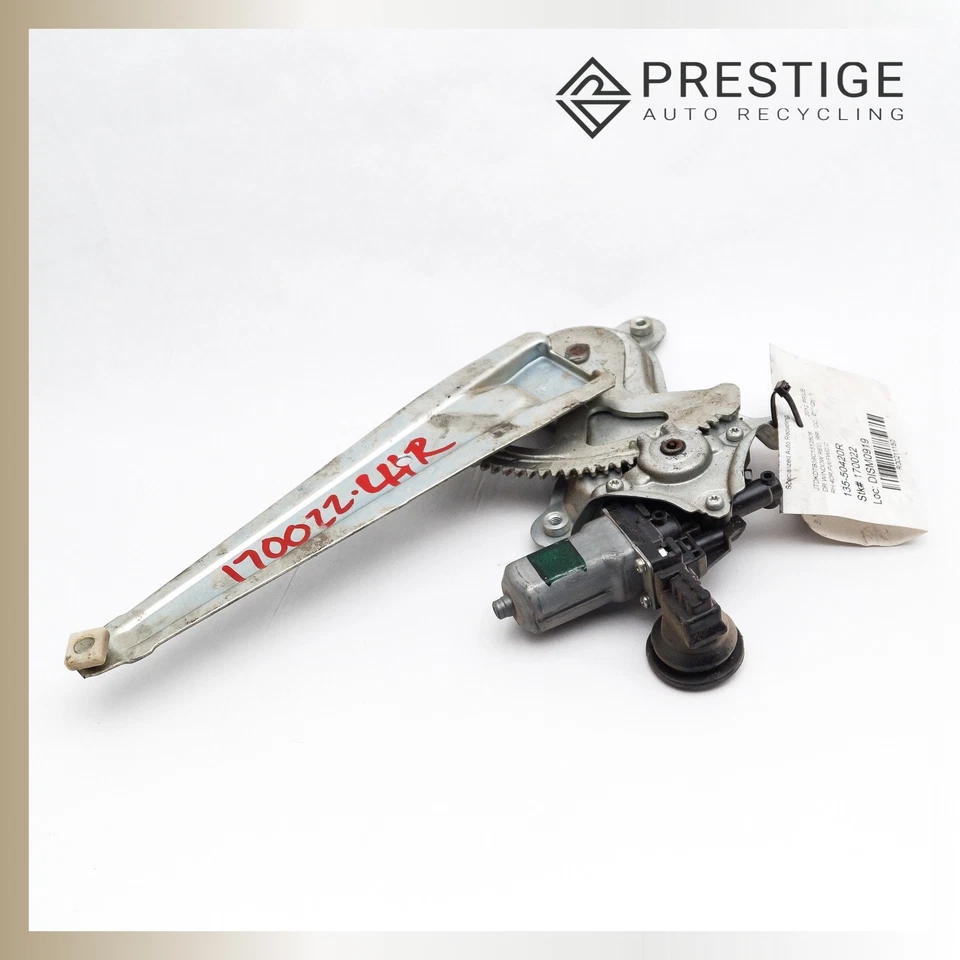 Regulador de ventana de puerta Toyota Prius C 2012-2019 con motor trasero derecho 69803-52120 Foto 3 de 4