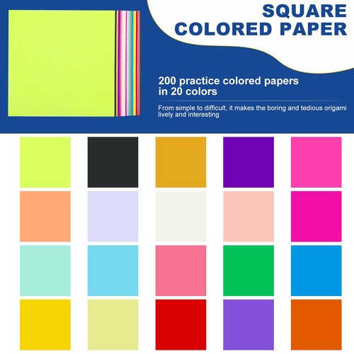 152-Pc Origami Set for Kids - Colorful DIY Paper Crafts & Educational Fun - Picture 14 of 19