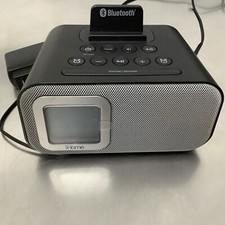 iHome Bluetooth bedside dual alarm clock model: iBT22 B322 