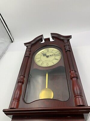 STRATFORD WESTMINSTER CHIME WALL CLOCK.CLOCK WORKS.CHIME MOVES DON