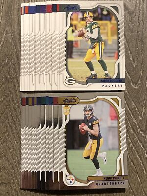 2022 Panini Absolute BLUE PARALLEL Base NFL Football Cards You