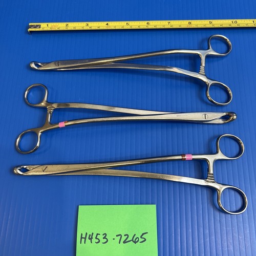 Sklar Uterine Biopsy Forceps lot of 3 OB/GYN