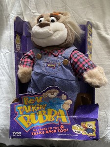 Real Talkinâ Bubba Vintage Stuffed Talking Bear Toy, Tyco 1997 | eBay