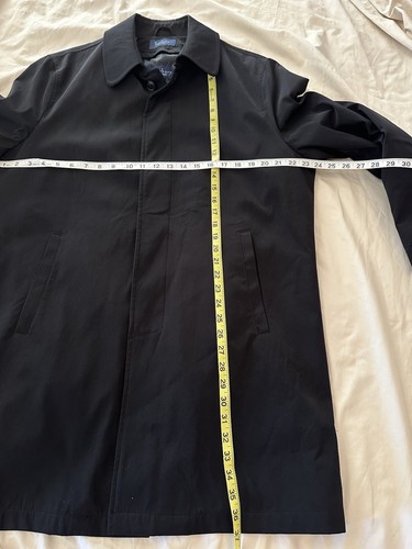 Herren Turnbury Mantel Jacke Overcoat herausnehmbares Wollfutter schwarz 42R - Bild 8 von 8